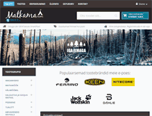 Tablet Screenshot of matkama.com